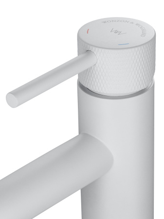 Смеситель для раковины WONZON & WOGHAND, белый матовый WW-H1061-MW