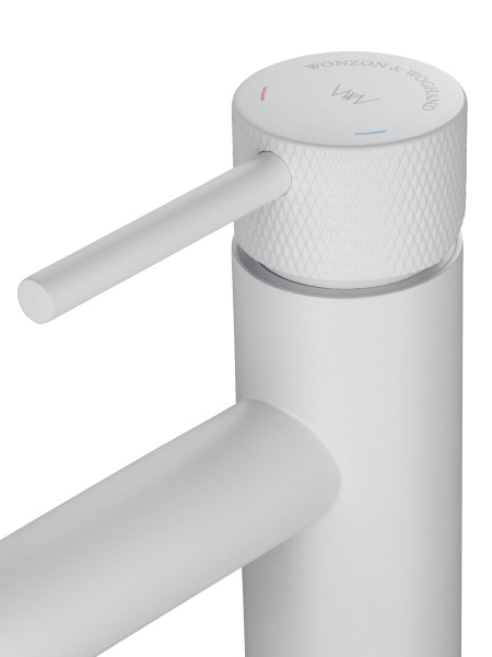 Смеситель для раковины WONZON & WOGHAND, белый матовый WW-H1061-MW Смеситель для раковины WONZON & WOGHAND, белый матовый WW-H1061-MW