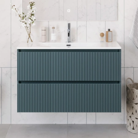 Тумба под раковину 120 BelBagno Uno UNO-1200-2C-SO-AO голубой матовый, без раковины