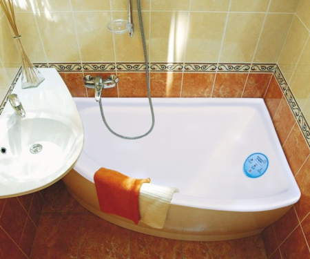 Ванна из литьевого мрамора Marmo Bagno Альба (170x110) правый угол MB-BR170-110