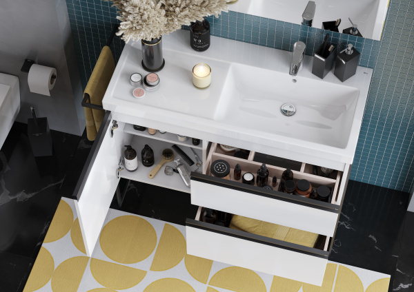 Раковина полувстраиваемая (100х46) Roca The Gap Plus   3270ME004 правая