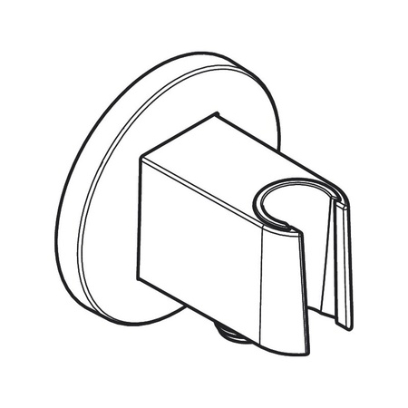 Шланговое подсоединение Hansgrohe FixFit S 26888000 хром