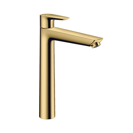 Смеситель для раковины без донного клапана Hansgrohe Talis E 71717990 полированное золото
