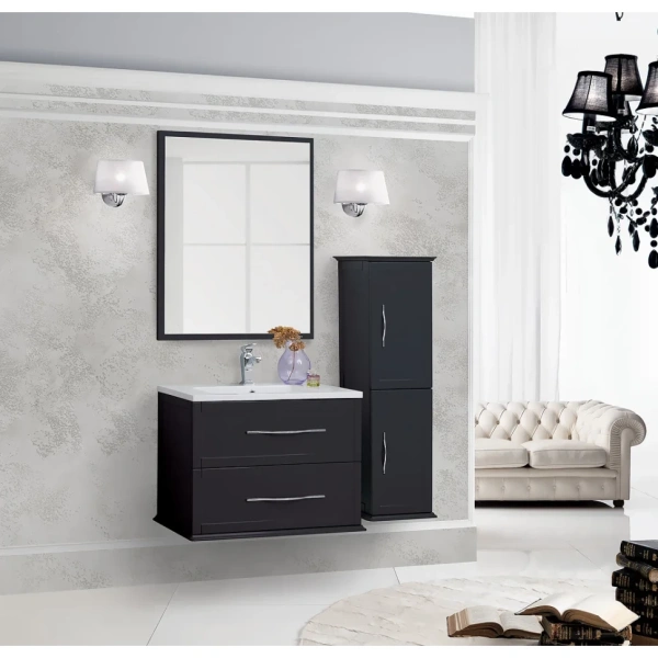 Тумба под раковину Cezares TIFFANY 54949 Nero Grafite