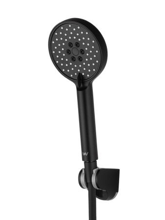Смеситель для душа с термостатом WONZON & WOGHAND INN 2, черный матовый WW-A2006-A-MB