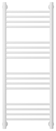 Полотенцесушитель Водяной Прямая Сунержа Богема + (100х40) Матовый Белый 30-0220-1040