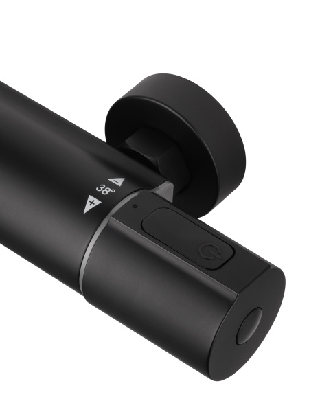 Смеситель для душа с термостатом WONZON & WOGHAND INN 2, черный матовый WW-A2006-A-MB