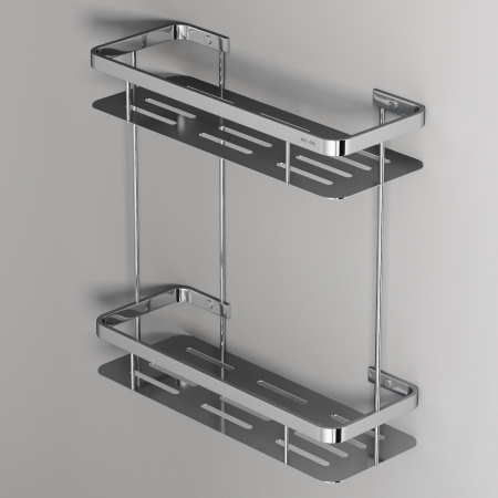 Полка для душа прямая двухъярусная Am.Pm Sense L A7453200