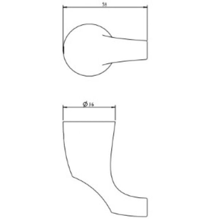 Крючок Rush Devon DE75210