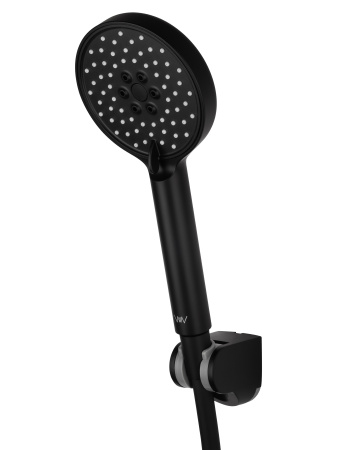 Смеситель для душа с термостатом WONZON & WOGHAND INN 6, черный матовый  WW-B2029-A-MB