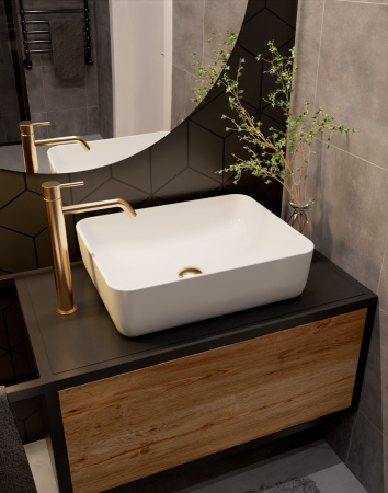 Смеситель для раковины AQUAme Siena AQM6214GG