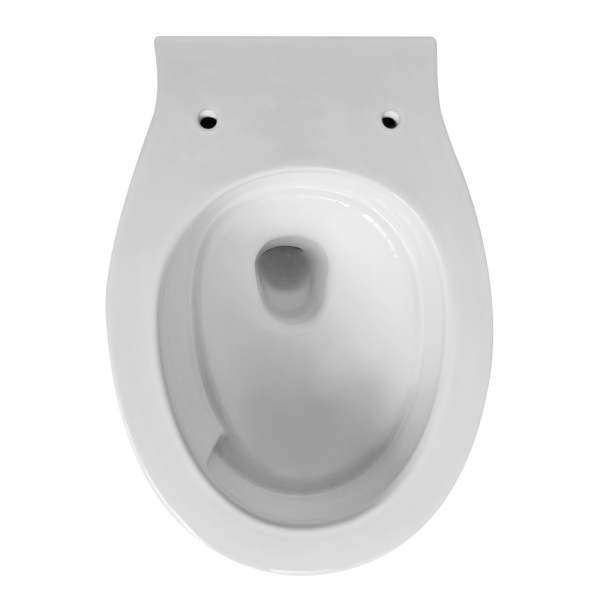 Унитаз ABBER Bequem AC1127 подвесной белый, безободковый