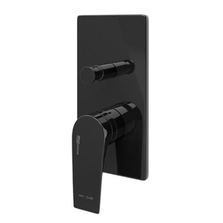 Душевая система WasserKRAFT А66209, черный глянец