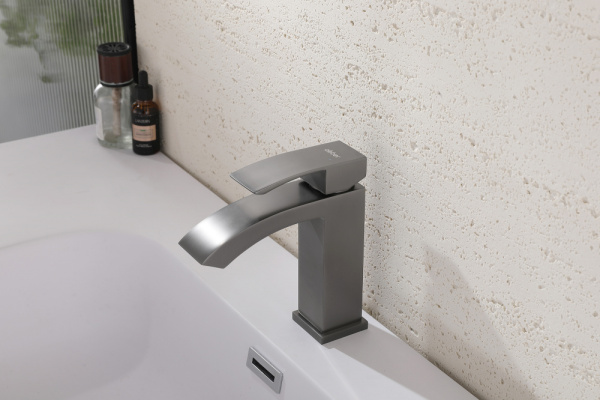 Смеситель ABBER Wasserfall AF8610NG для раковины, никель