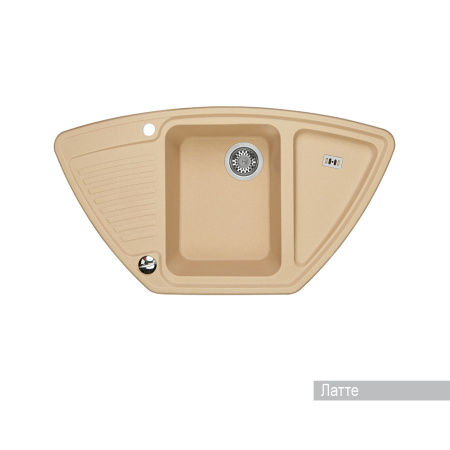 Кухонная мойка Aquaton Лория 1A715032LR260 латте