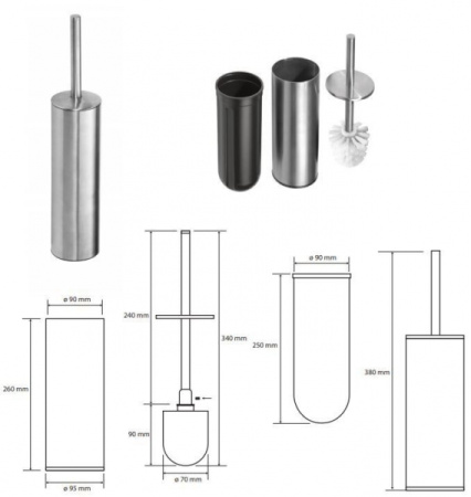 Ершик для унитаза Bemeta Neo 102313055