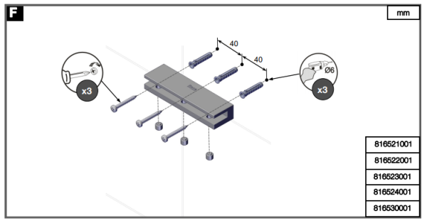 Полка Roca Nuova 816524001