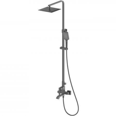 Душевая система WONZON & WOGHAND FLEX, темный графит WW-88047072-BGM