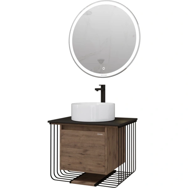 Зеркало (70х70) Grossman Sento 97070 LED с сенсорным выключателем