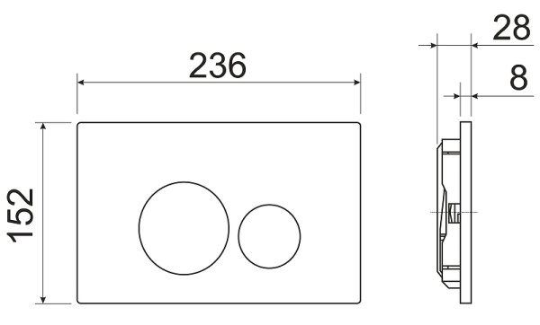 Комплект унитаза с инсталляцией Ceramicanova Forma CN3009_1001M_1000