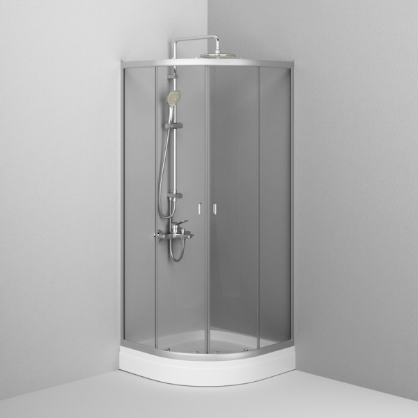 Душевой уголок (80х80) Am.Pm X-Joy Twin Slide W88G-205-080MT