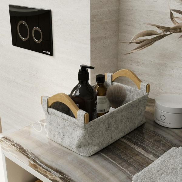 Корзина для аксессуаров WasserKRAFT Aula WB-110-S