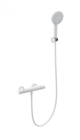 Смеситель для душа с термостатом WONZON & WOGHAND INN1, белый матовый WW-B3013-A-MW
