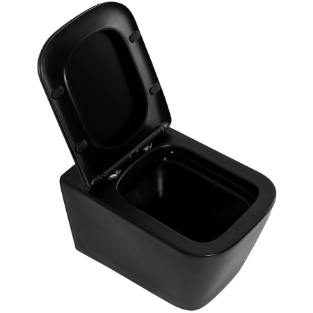 Унитаз подвесной BelBagno Ardente-C BB3202CHR-MB/BB3202SC-MB