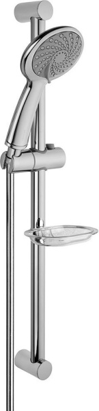 Душевой гарнитур VitrA Samba 3F, A45680WSA, хром 