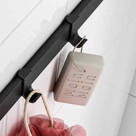 Крючок Hansgrohe WallStoris 27914670 черный матовый