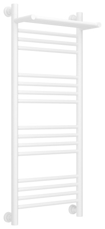 Полотенцесушитель Водяной Сунержа Богема с полкой + (100х40) Матовый Белый 30-0223-1040