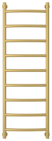 Полотенцесушитель Водяной Выгнутая Сунержа Галант + (120х40) Матовое Золото 032-0200-1240