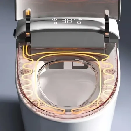 Унитаз приставной электронный, с функцией биде SantiLine SL-5036