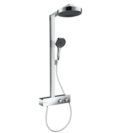 Душевая система с термостатом Hansgrohe Rainfinity Showerpipe 250 1jet 28742000 хром