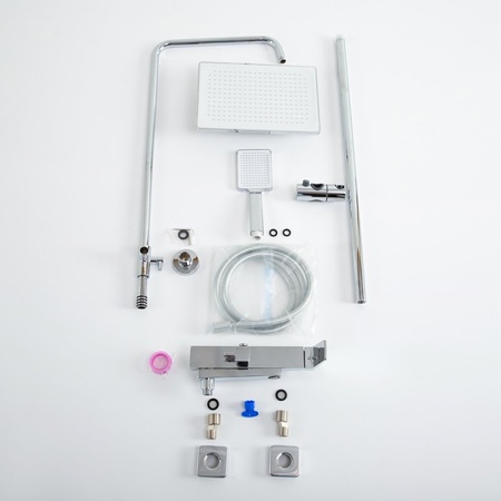 Комплект смесителей для ванной комнаты BelBagno ARDENTE-VSCM/LVM-CRM