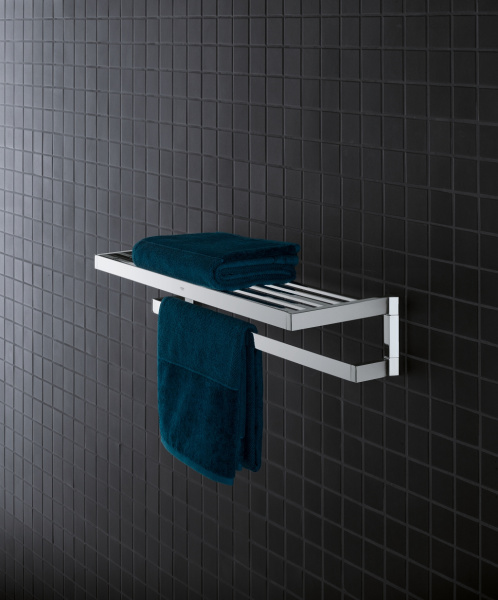 Полка для полотенец Grohe Selection Cube 40804 000 (40804000) хром  Полка для полотенец Grohe Selection Cube 40804 000 (40804000) хром