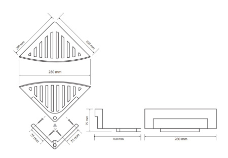 Полочка для мыла Bemeta Cytro 102208282