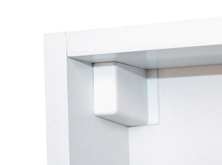 Зеркало-шкаф с подсветкой Style Line Каре (50x80) СС-00002302 белый