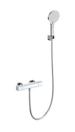 Смеситель для душа с термостатом WONZON & WOGHAND STAY 2, хром WW-B2016-A-CR