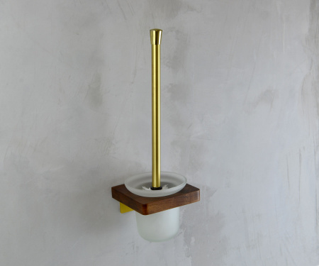 Ершик подвесной матовое золото BRONZE DE LUXE Forest  10706G