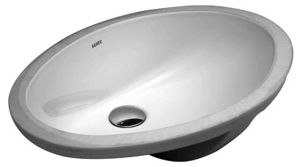 Раковина встраиваемая снизу (43х30,5) Serel 551