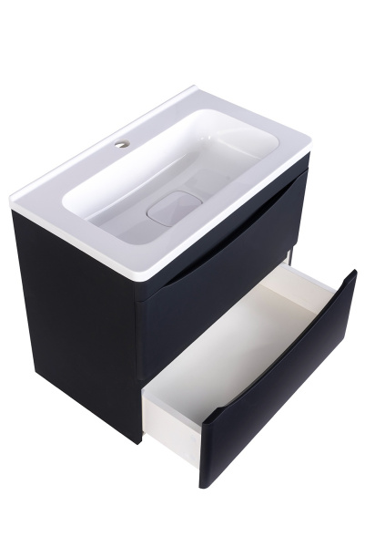 Тумба под раковину напольная Style Line Бергамо СС-00002318 черный