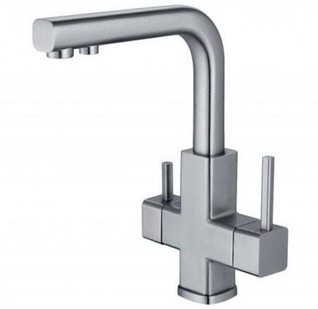 Смеситель для кухни Zorg DAMAS INOX SZR-1126