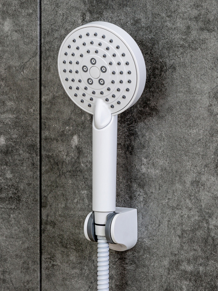 Душевая лейка Orange O-Shower S02HSW 3 режима, белый