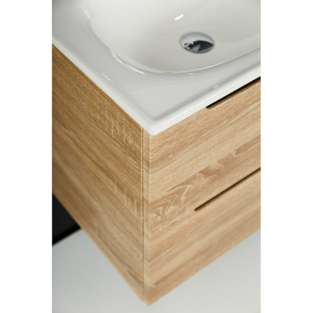 База под раковину подвесная BelBagno ETNA-600-2C-SO-WO-P Rovere Bianco