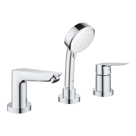 Однорычажный смеситель для ванны с душем Grohe BauEdge 25117 00A (2511710A) хром