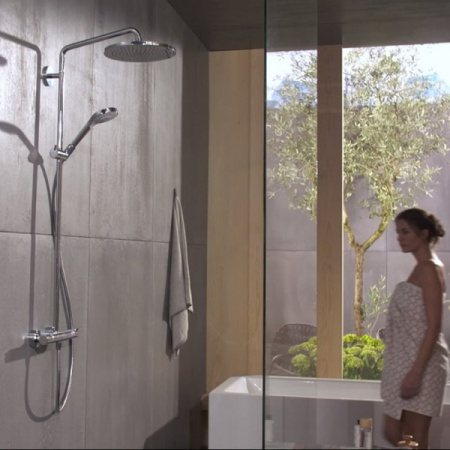Душевая система с термостатом Hansgrohe Croma Select S Showerpipe 280 1jet 26790000 хром