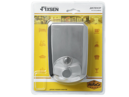 Дозатор жидкого мыла FIXSEN Hotel настенный 0,5 л FX-31012