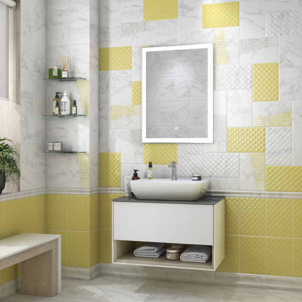 Раковина накладная (55х40) Kerama Marazzi Plaza PLR.wb.55.1
