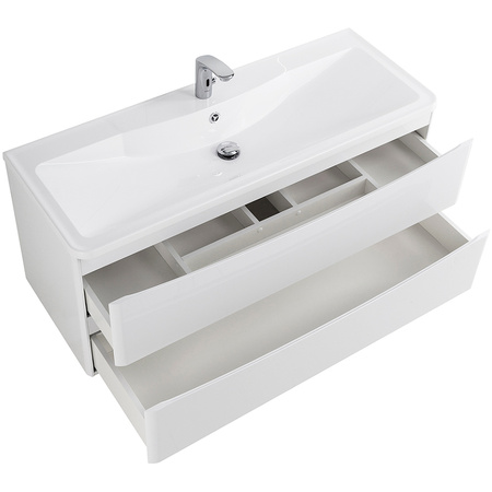 База под раковину BelBagno 120 ACQUA-1200-2C-SO-BL подвесная Bianco Lucido